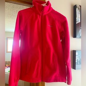 Women’s Columbia Pink Fleece Jacket